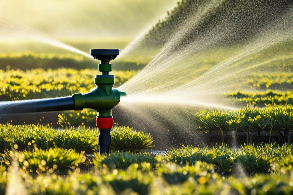 crops are suitable for sprinkler irrigation